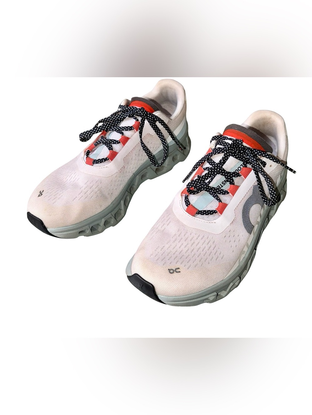ON CLOUDMONSTER RUNNING SHOES IN FROST/SURF COLORWAY